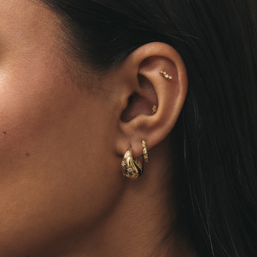 Roberta Earrings - Gold