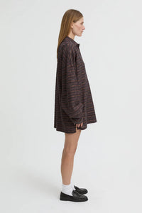 Wynn Polo Top - Burgandy