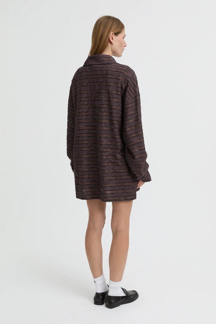 Wynn Polo Top - Burgandy