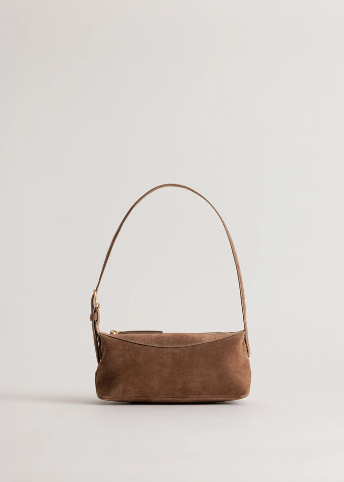 Bobby Bag - Sand Stone Suede