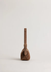 Bobby Bag - Sand Stone Suede