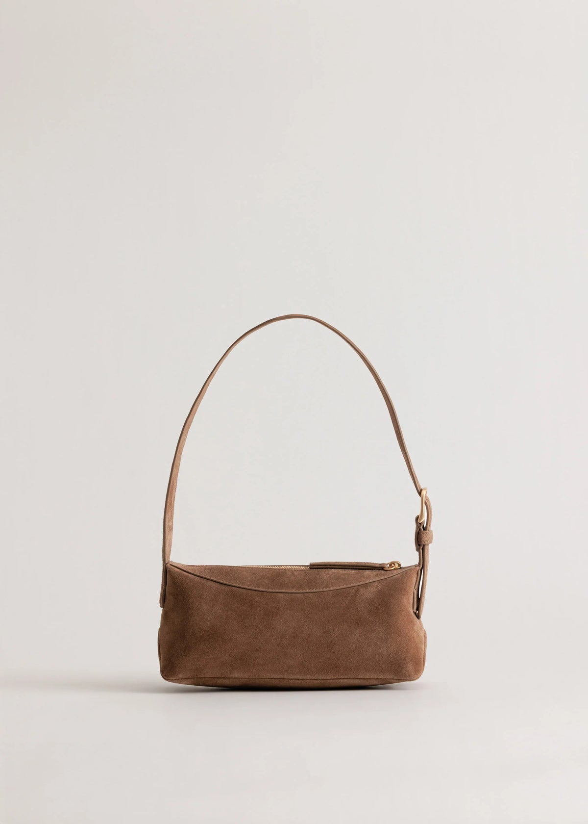 Bobby Bag - Sand Stone Suede
