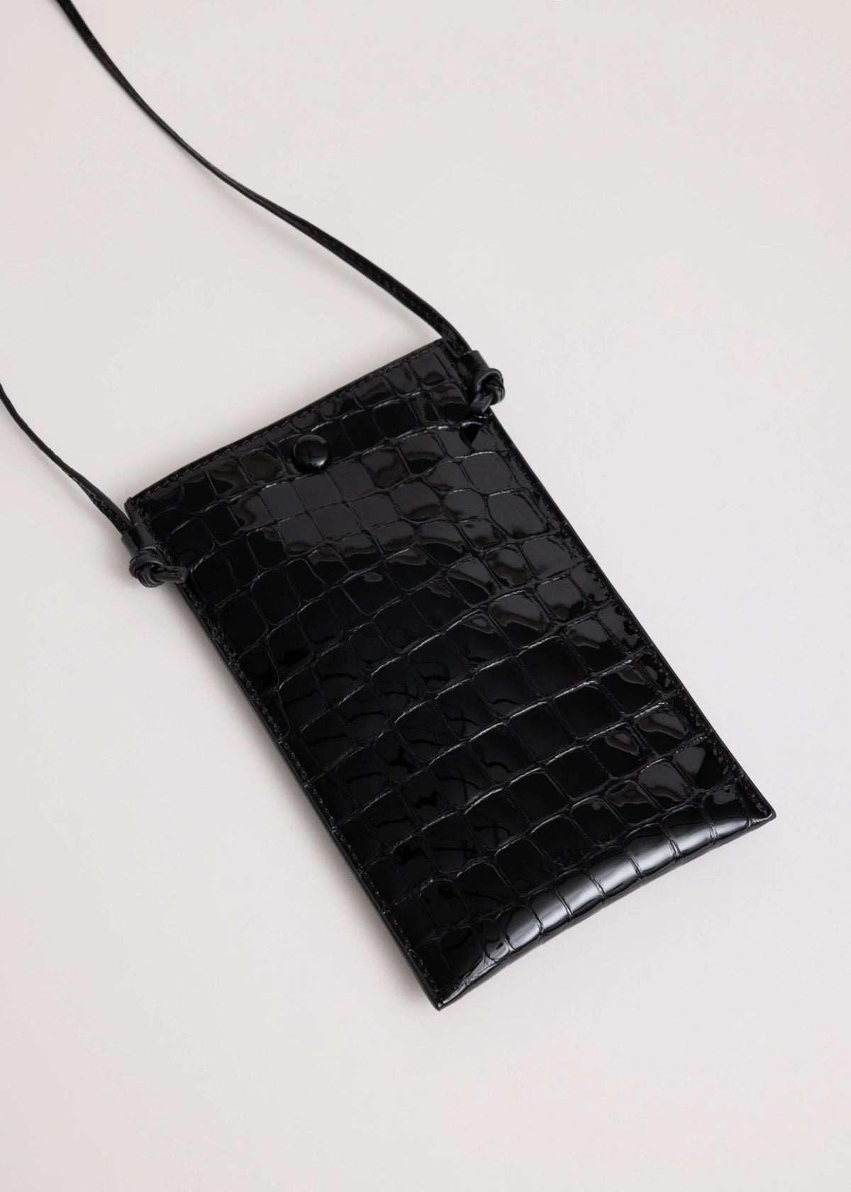 Luci Bag - Black Croc