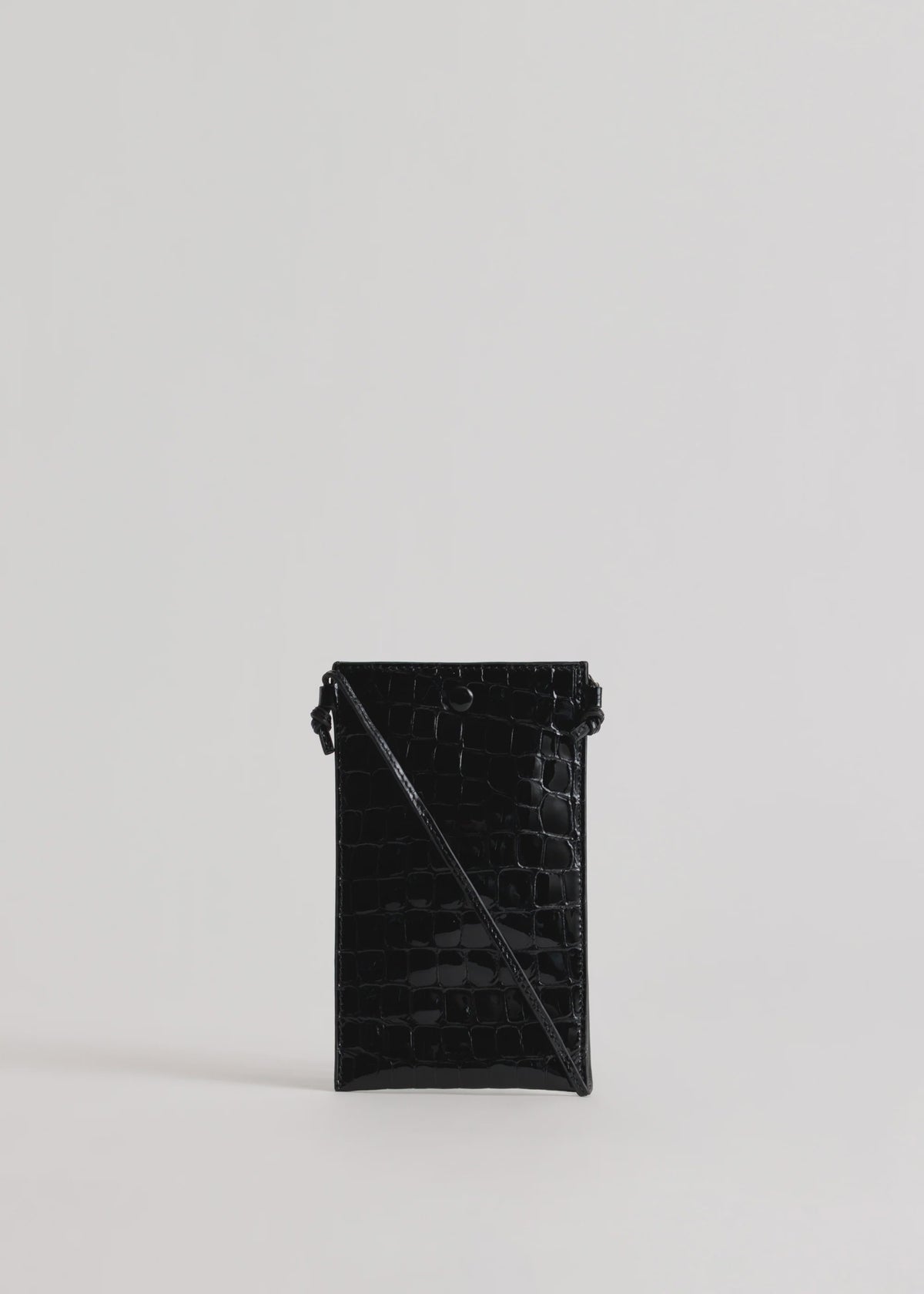 Luci Bag - Black Croc