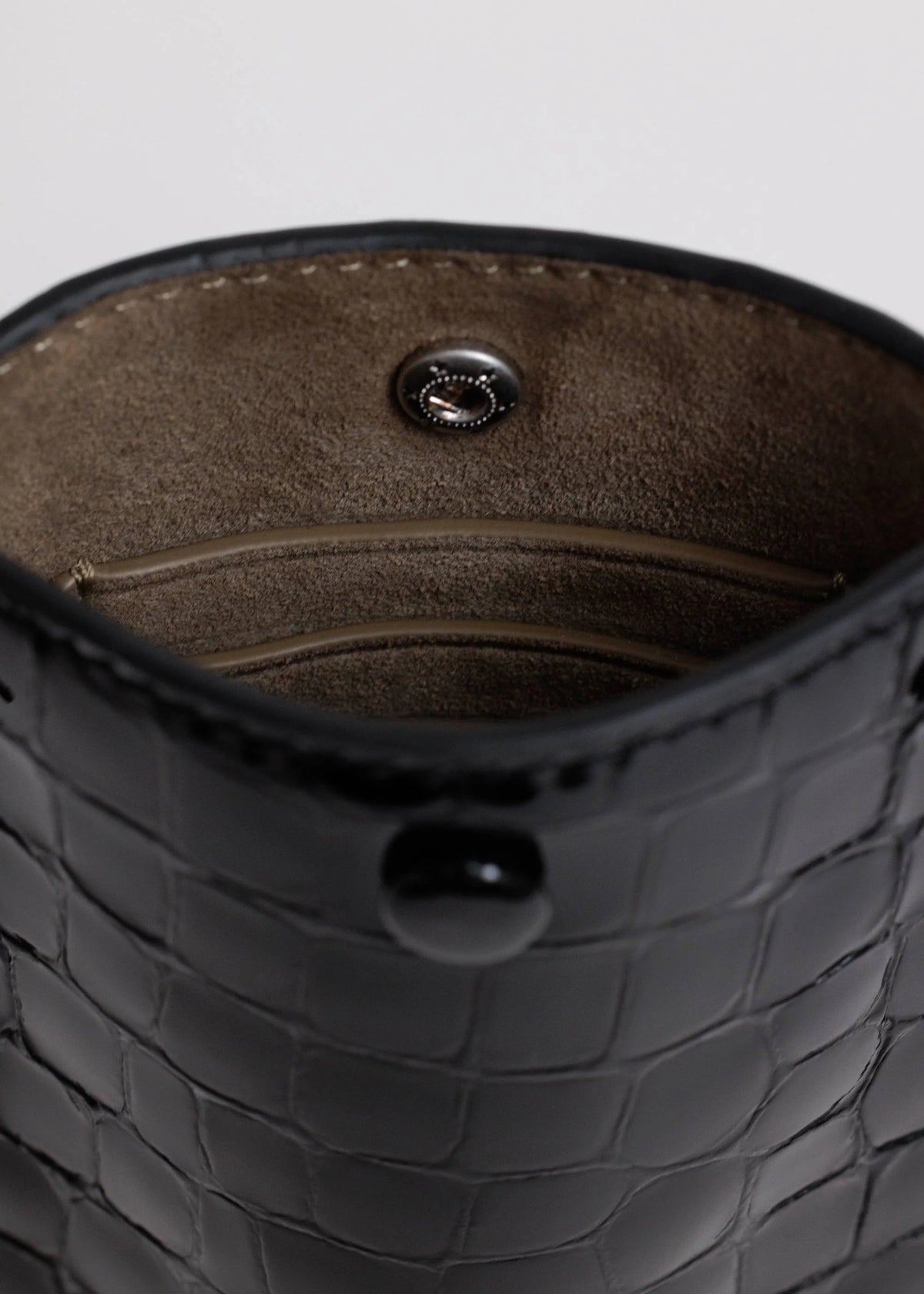 Luci Bag - Black Croc