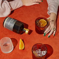 THE SCOUT LOWBALL GLASSES - AMBER