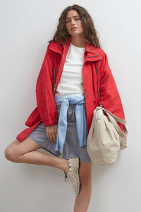 Wayfinder Pull In Jacket - Red