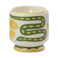 A DOPO SNAKE CERAMIC CANDLE - WILD LEMONGRASS