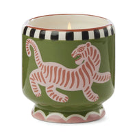 A DOPO TIGER CERAMIC CANDLE - CEDAR & FIG
