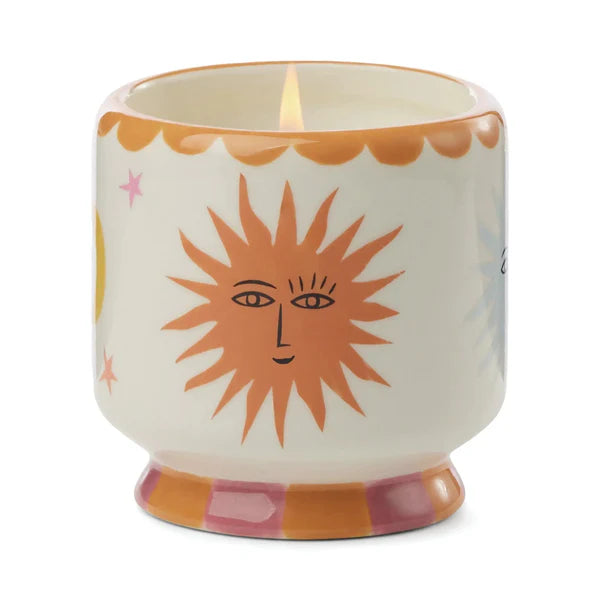 A DOPO SUN CERAMIC CANDLE - ORANGE BLOSSOM