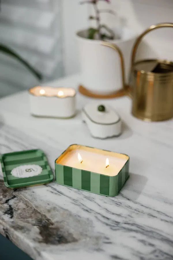 A DOPO SNAKE TIN CANDLE - WILD LEMONGRASS