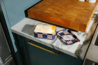 A DOPO HEARTS TIN CANDLE - ROSEWOOD VANILLA