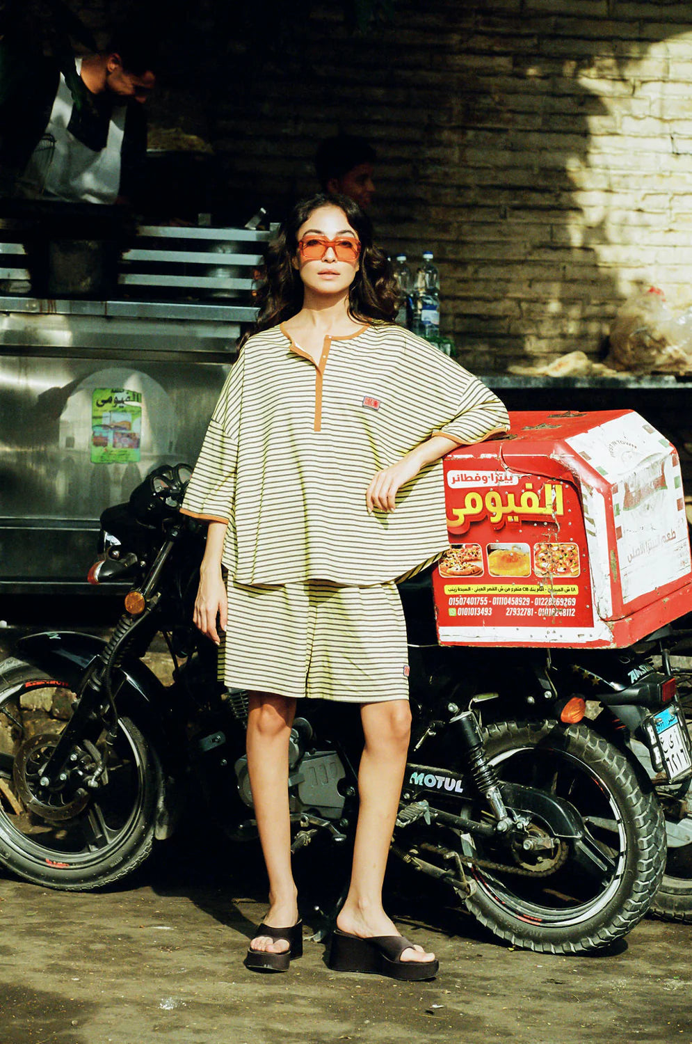 ATLAS STRIPE SAILORS TEE