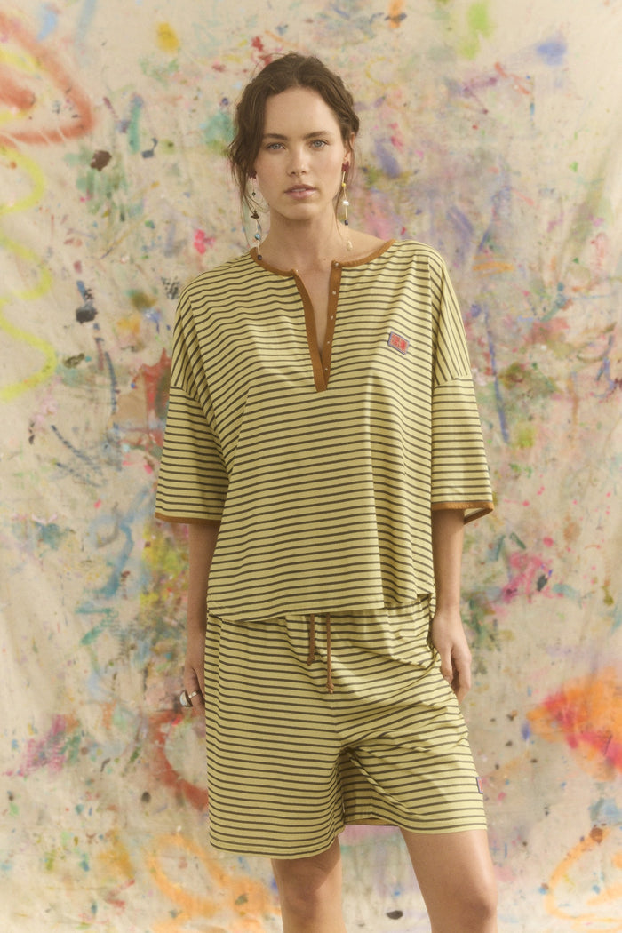 ATLAS STRIPE SAILORS TEE