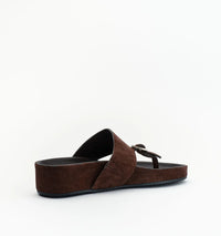 Akira - Chocolate Brown Suede