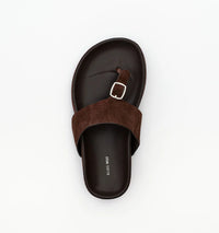 Akira - Chocolate Brown Suede