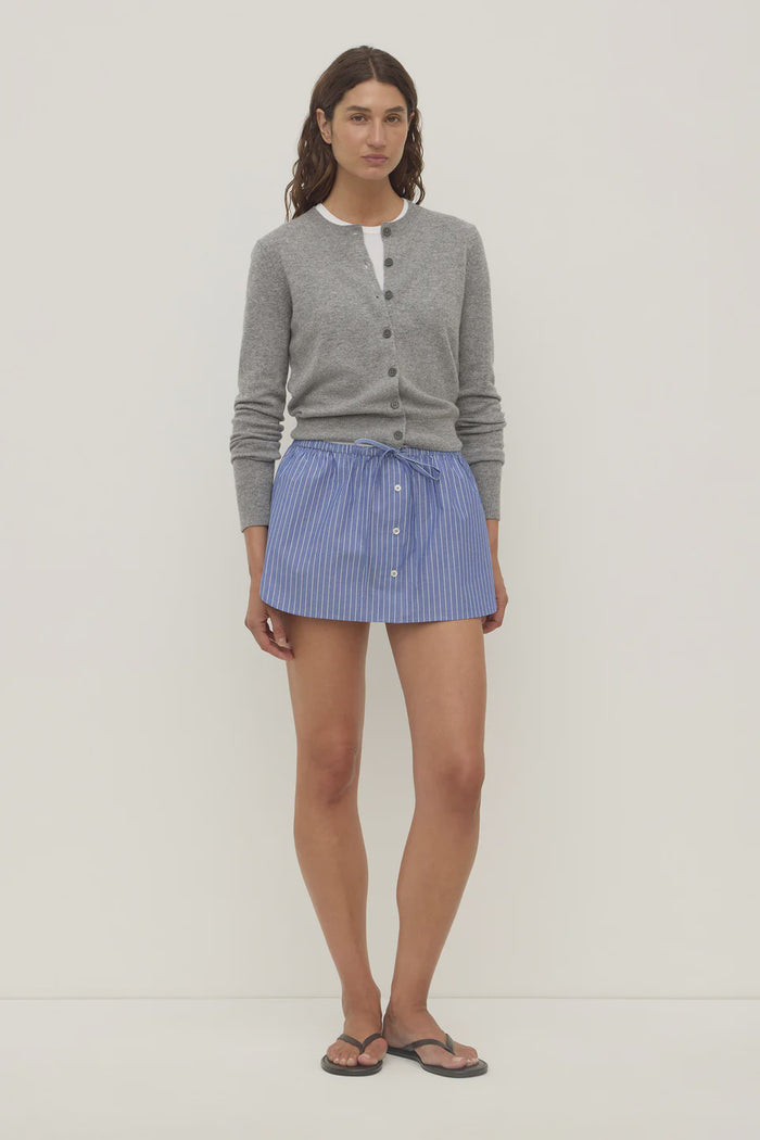 Anais Stripe Skirt Drift/White Stripe