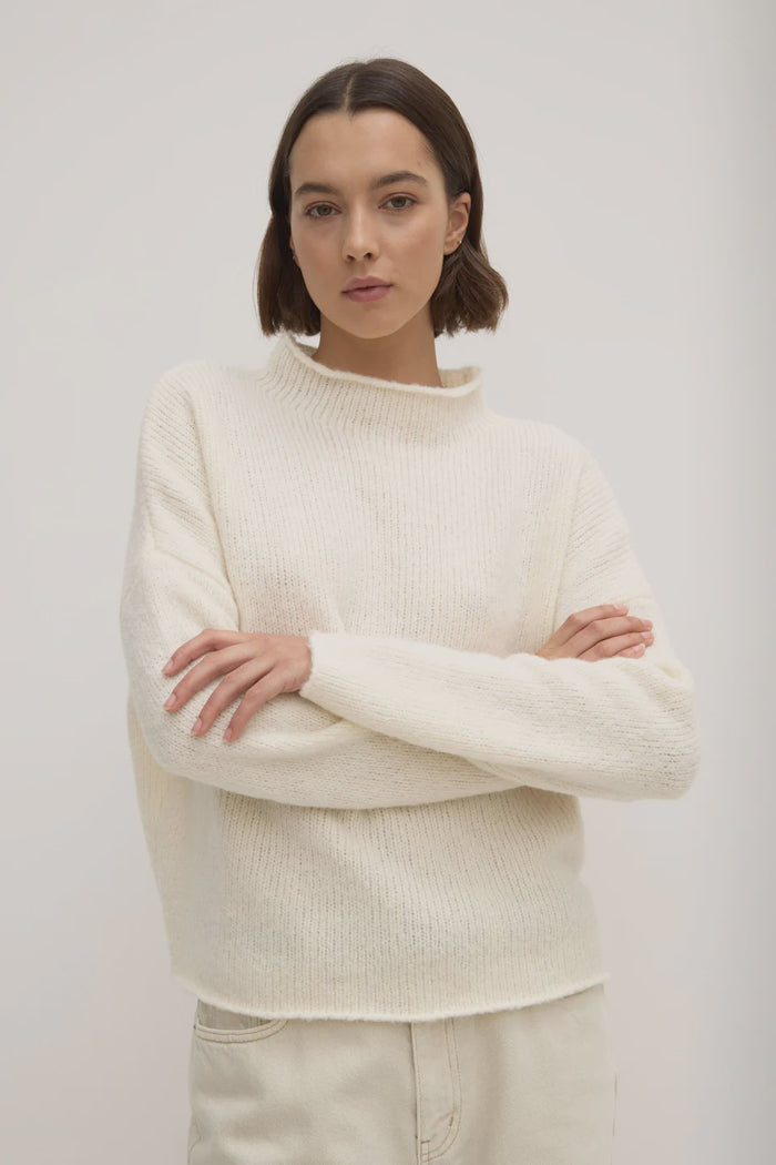 Apolline Knit Cream - Cream