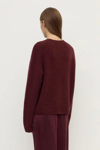 Ariel Knit Merlot - Merlot