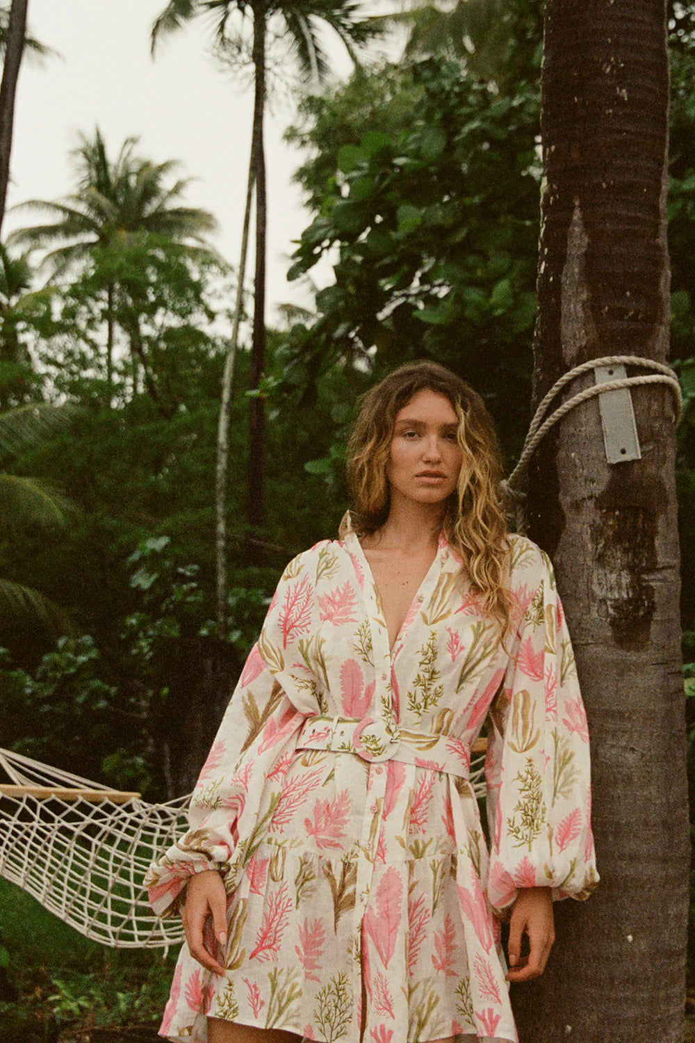 Amber Dress - Sea Garden