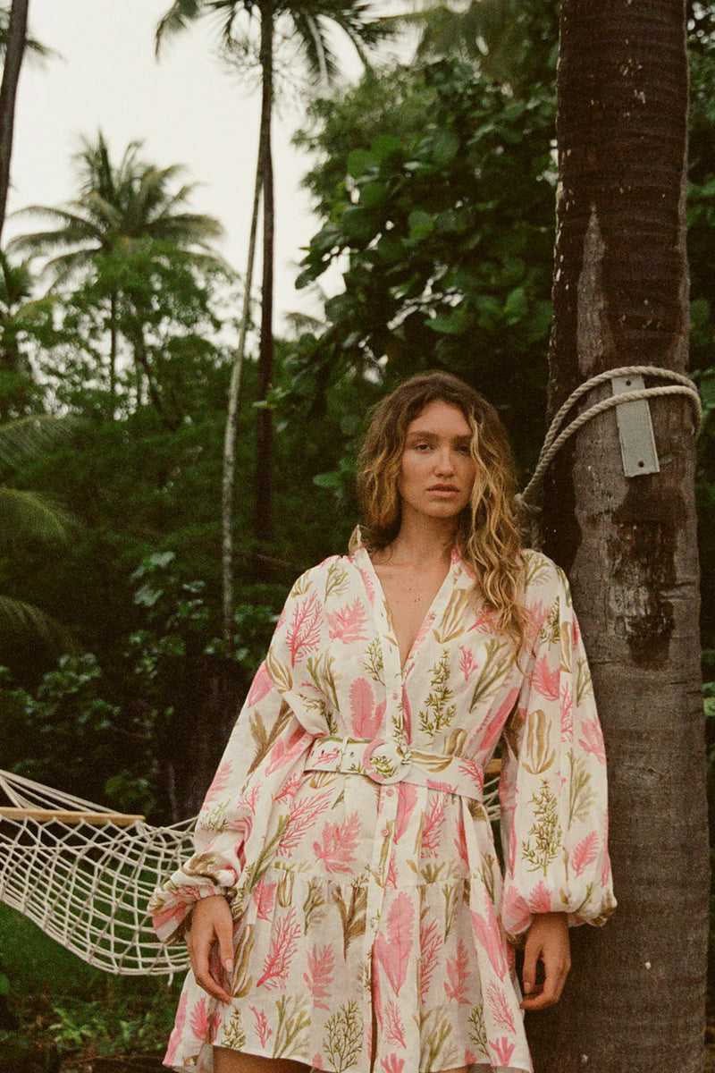 Amber Dress - Sea Garden
