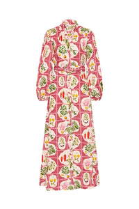 Noddy Dress - Pink Citrus