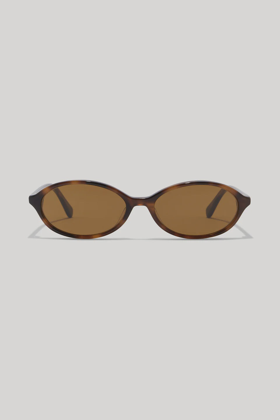 Slim Oval Frame - Havana