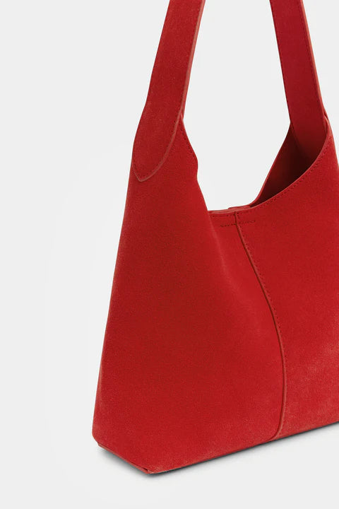 Neve Suede Mini Bag - Chilli