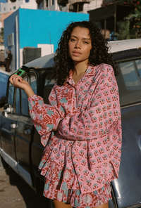 KAMALA BLOCK PRINT CHALM SHIRT