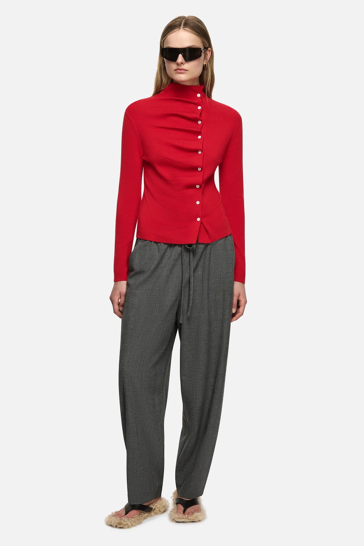 Ellidy Cardigan Red
