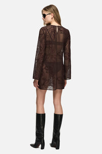 Gemma Dress Brown