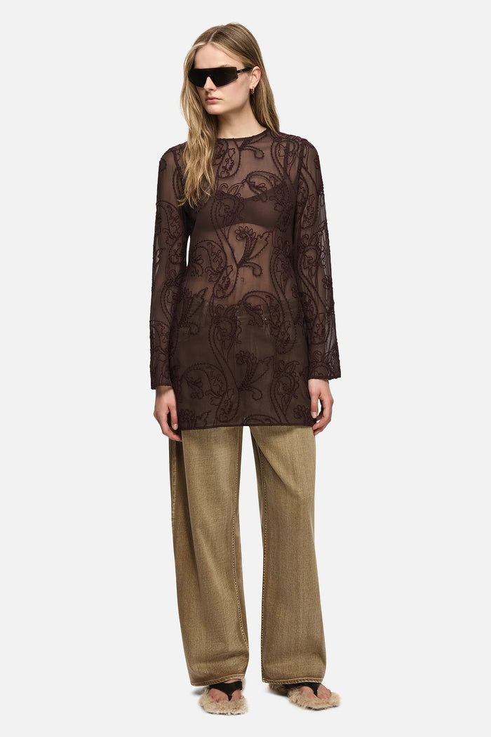 Gemma Dress Brown