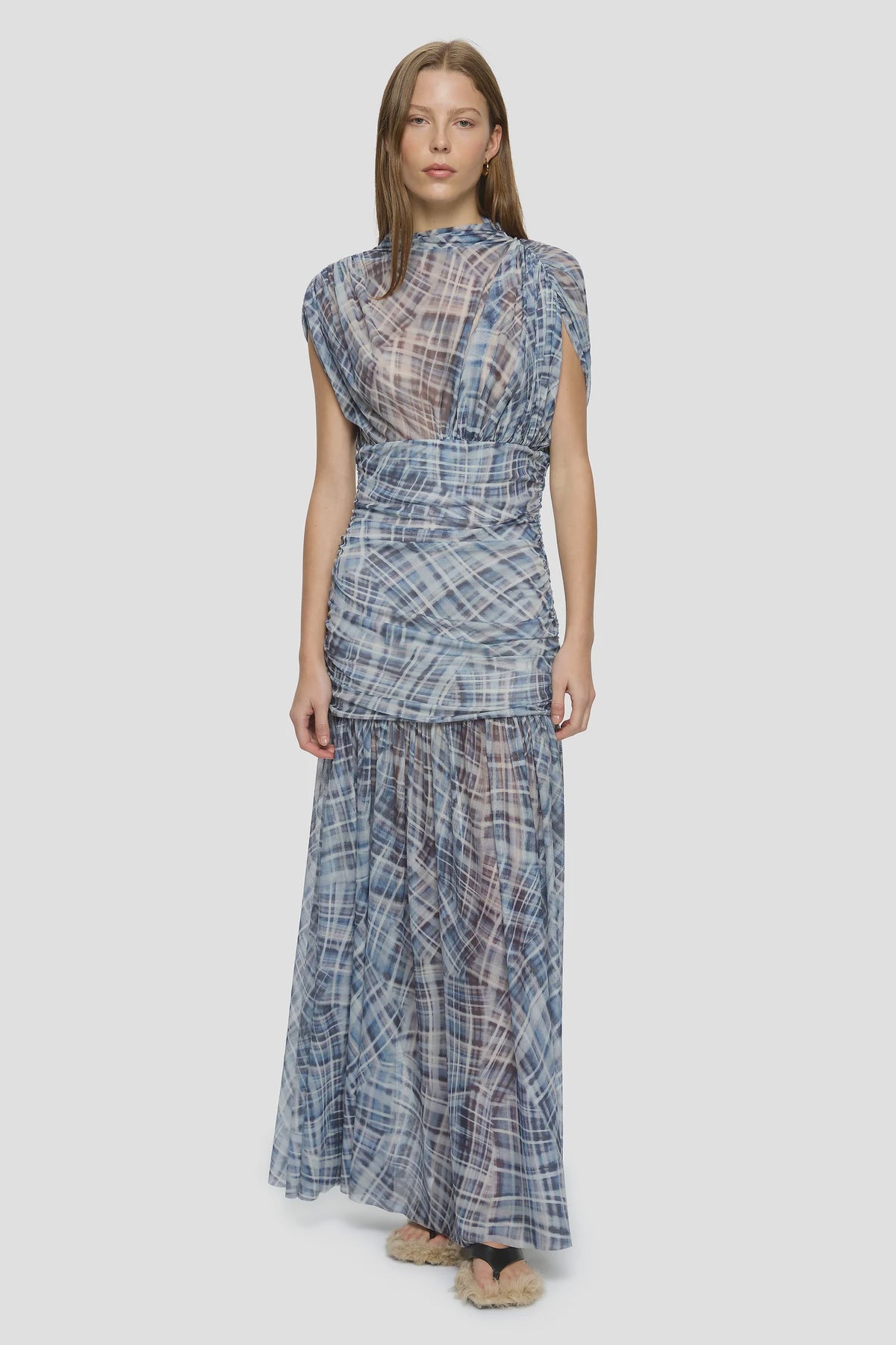 Floe Dress Blue