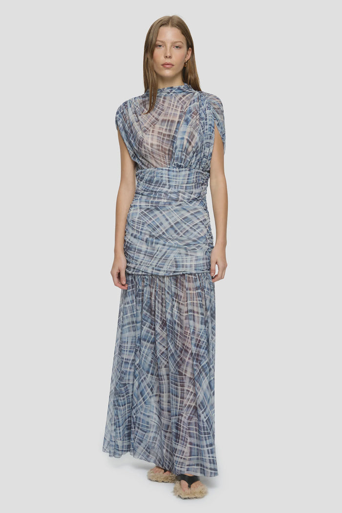 Floe Dress Blue