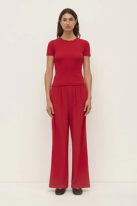 Betty Silk Pant - Mulberry