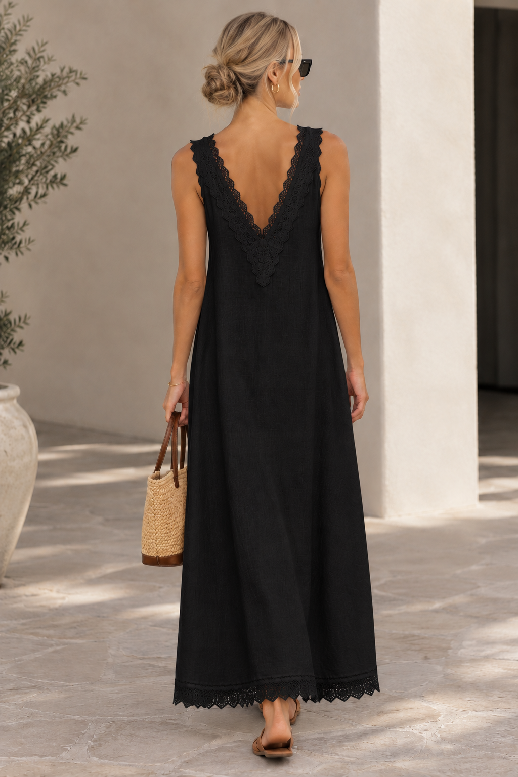 Charlotte Maxi Dress - Black