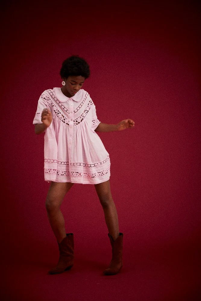 TESSERA NOLA BUTTON DOWN DRESS