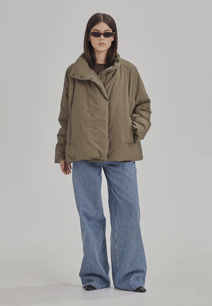 WOMENS PADDED ANORAK - TUSSOCK