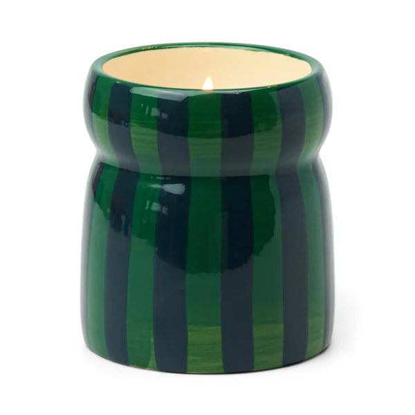 FESTIVE CABANA GREEN STRIPE - BALSAM & FIR