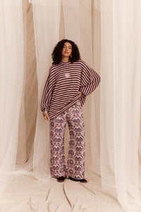 CANTO STRIPED KNIT JUMPER