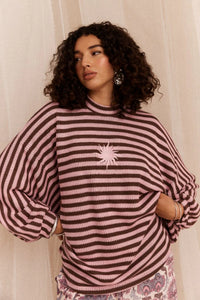 CANTO STRIPED KNIT JUMPER