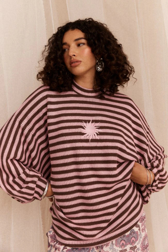CANTO STRIPED KNIT JUMPER