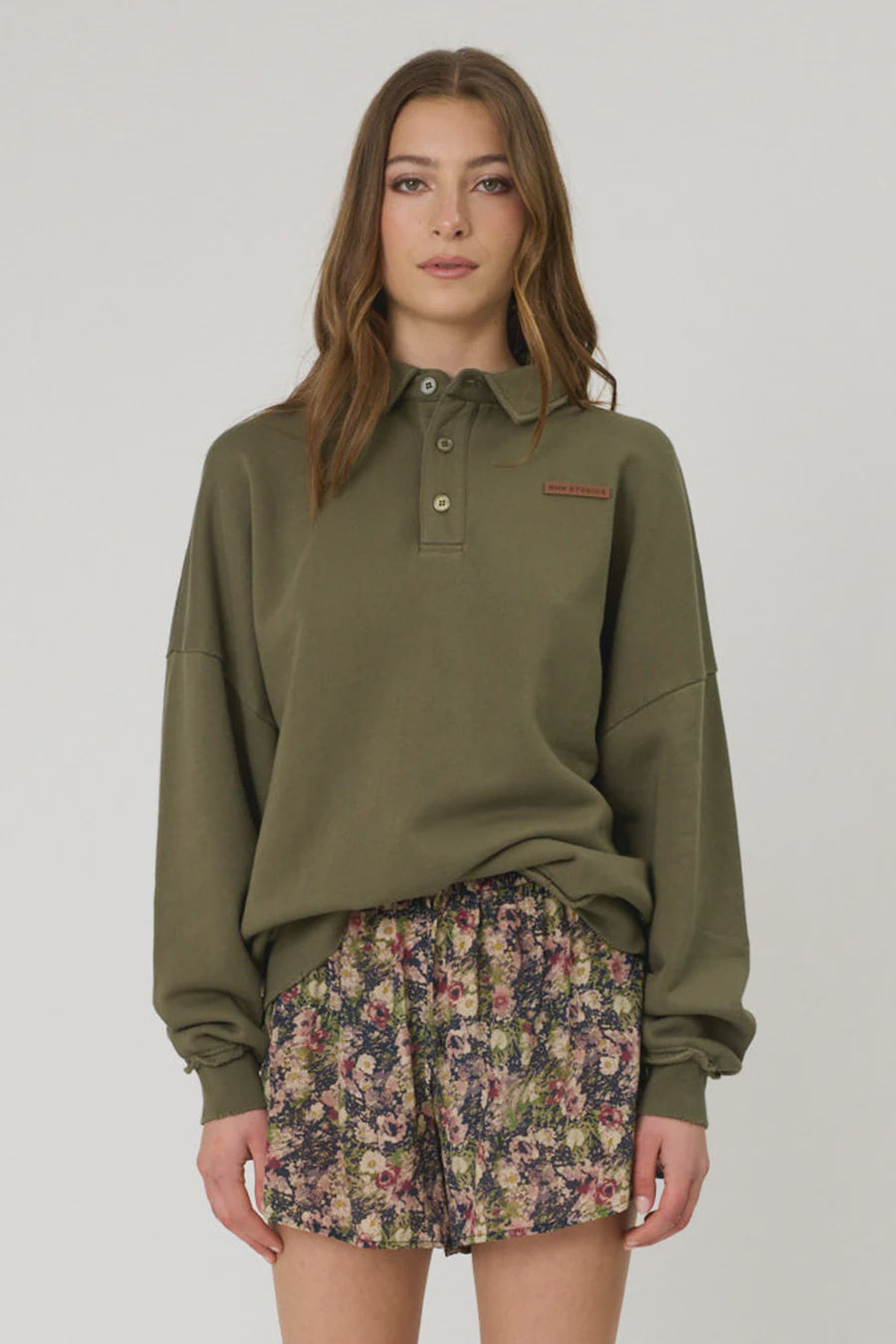 CONRAD JUMPER - OLIVE
