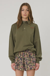 CONRAD JUMPER - OLIVE