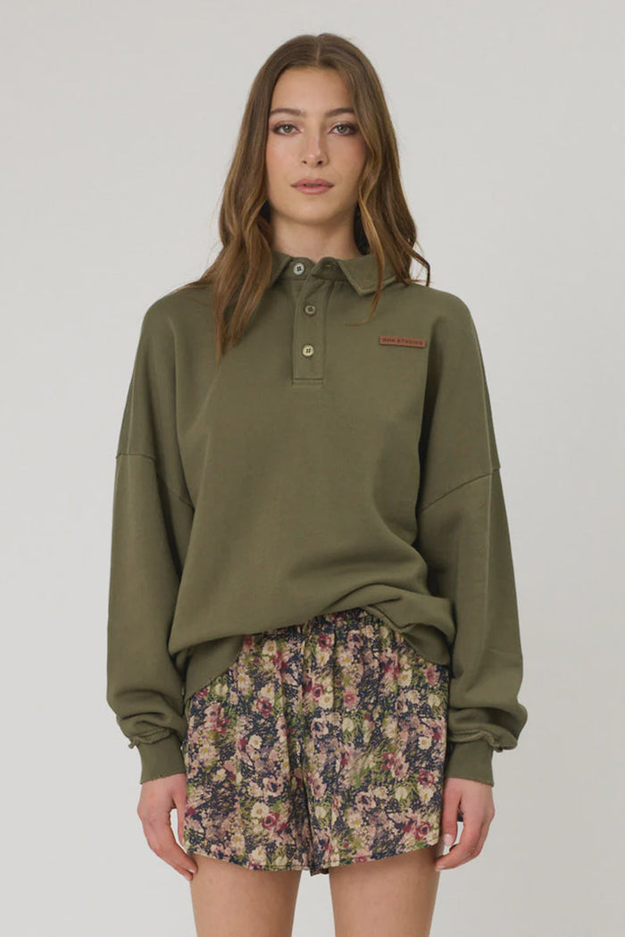 CONRAD JUMPER - OLIVE