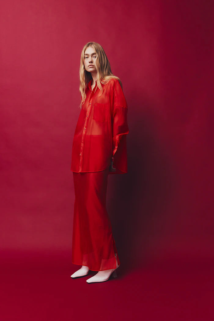 Cora Shirt - Red
