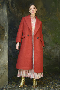 ACT THE COAT Coat - Rust