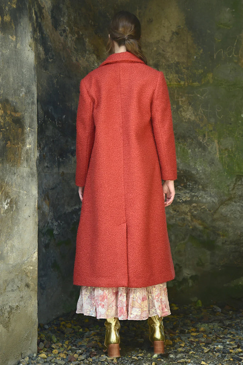 ACT THE COAT Coat - Rust
