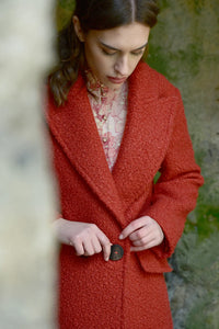 ACT THE COAT Coat - Rust