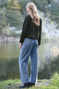 DIAMONDS IN THE DENIM Jean - Blue